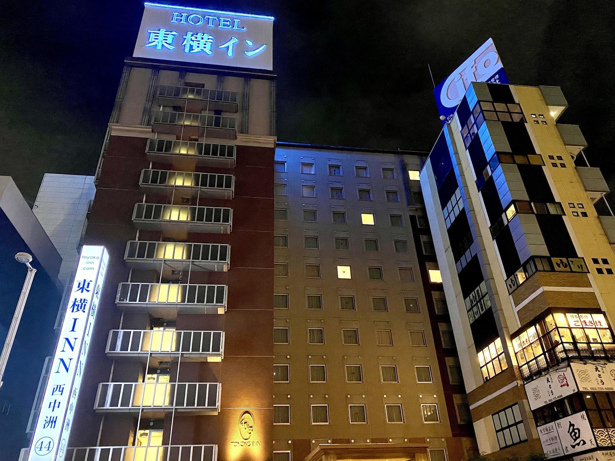 Toyoko Inn Hakata Nishi-Nakasu Fukuoka (Fukuoka) Exterior foto